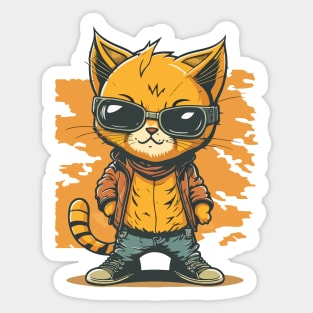 Kitten Style Sticker
